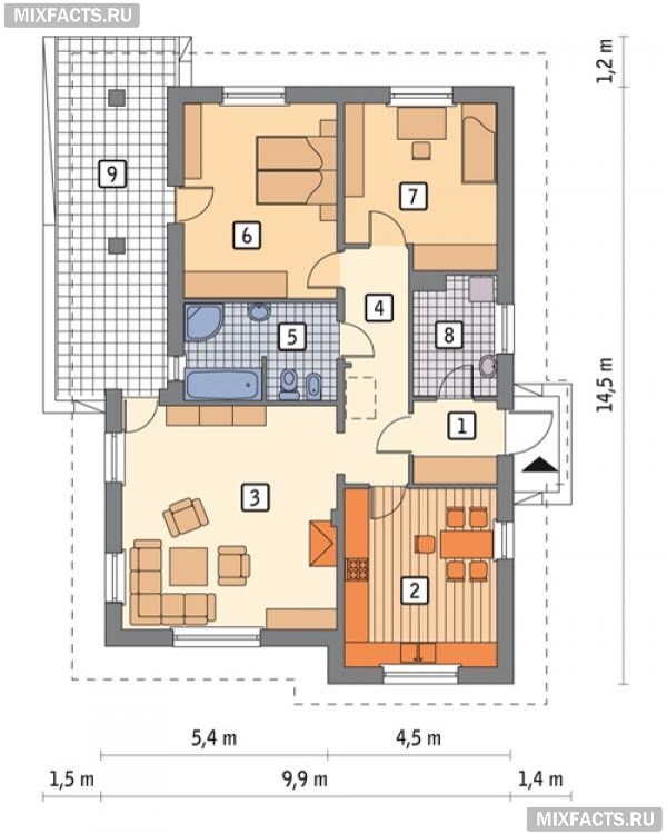 Лучшая планировка дома – проекты для одноэтажных и многоэтажных строений