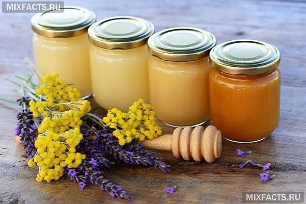 Мед с маслом от кашля