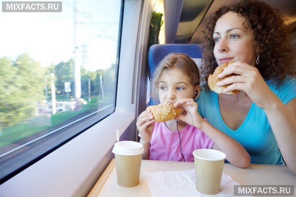 Что взять с собой в поезд из еды? 