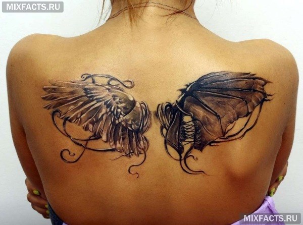 Самые популярные татуировки на спине и их значение 