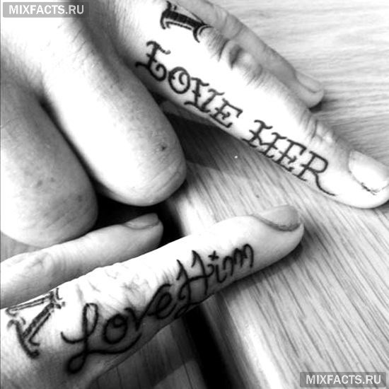 любовные татуировки