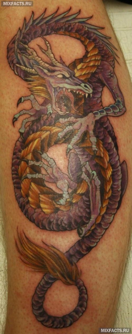 значение татуировки драконов