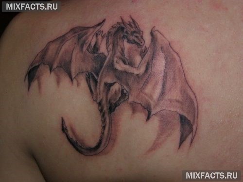 лучшие татуировки драконов для парней