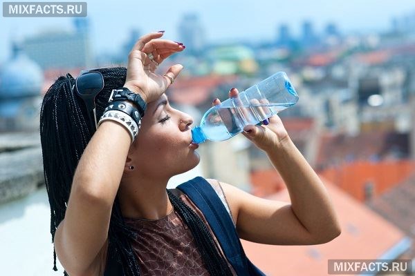 сколько пить воды, чтобы похудеть? 