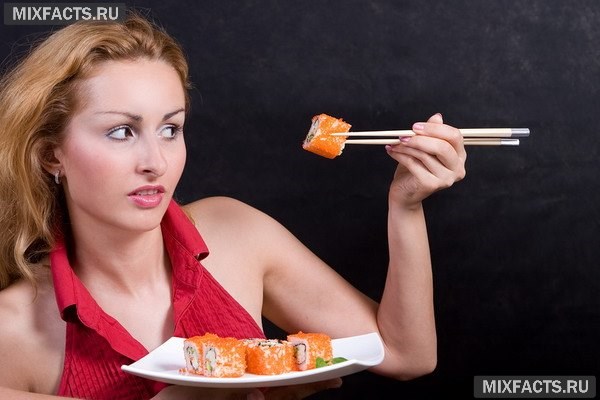 суши калории сколько калорий в суши роллы диета суши 