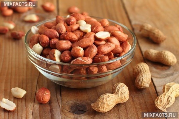 Калорийность арахиса на 100 грамм