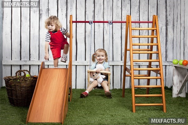 Шведская стенка для детей в квартиру - правила покупки, оформление интерьера, изготовление своими руками   