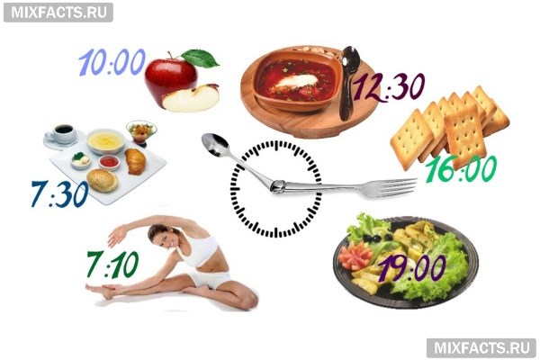 Что такое диета по часам и как правильно составить меню?  