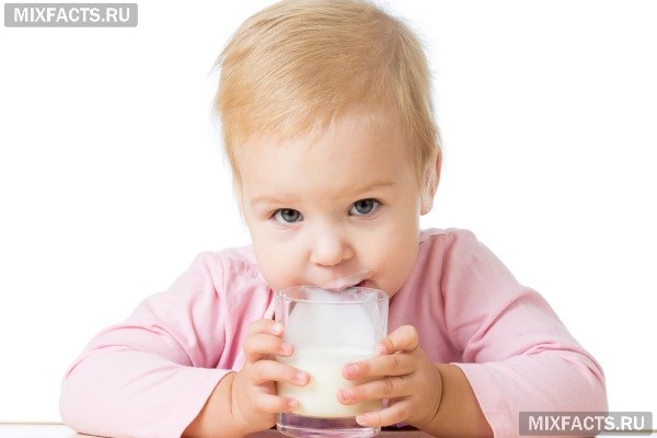 У ребенка аллергия на белок коровьего молока