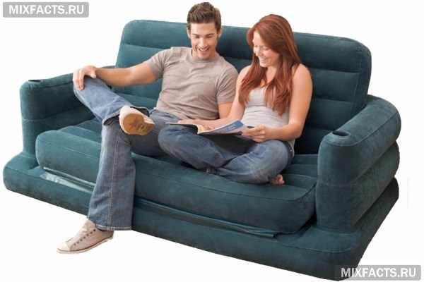Где купить и как выбрать надувной диван?  