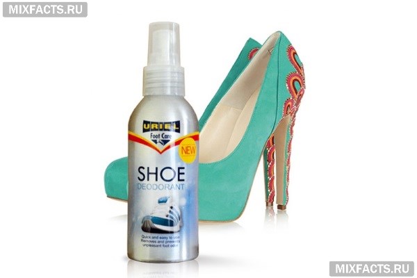 Дезодорант для обуви от запаха - где купить и как пользоваться средством?  