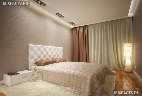 Дизайн спальни 12 кв.м в современном стиле