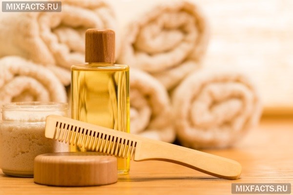 Репейное масло и витамин Е для волос 