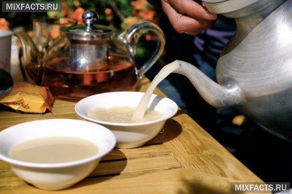 Как приготовить калмыцкий чай с молоком? 