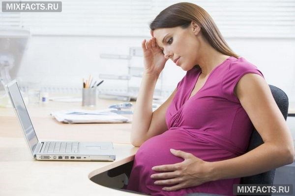 боли в животе на поздних сроках беременности