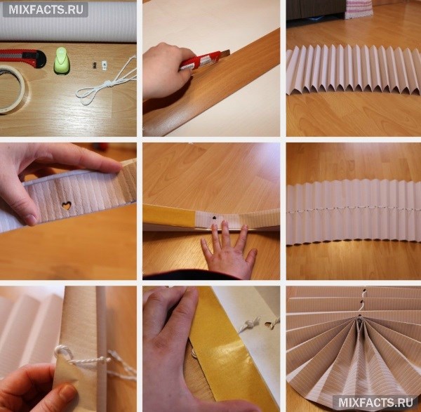 Как сделать рулонные шторы из ткани и обоев своими руками?