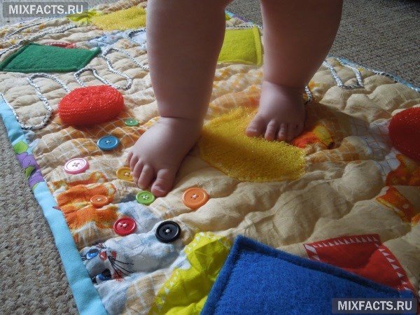 Как сделать массажный коврик для детских ножек своими руками 