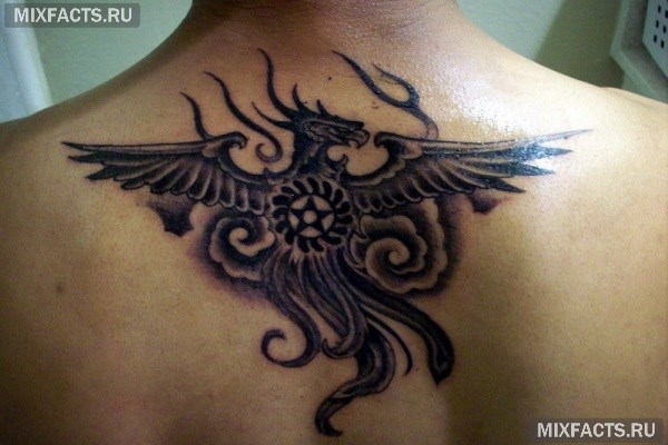 Татуировка феникс