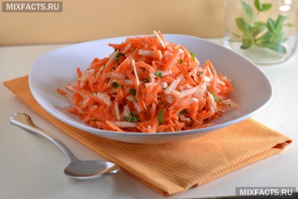 Салат из моркови для похудения 