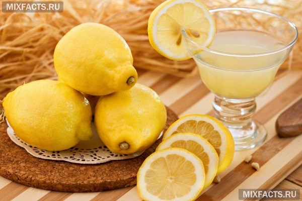 Домашнее мелирование лимонным соком 