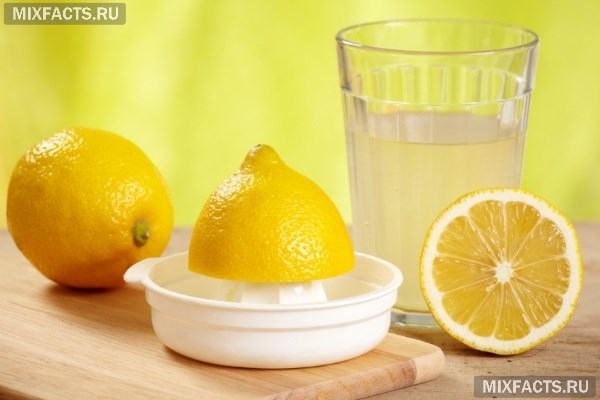 Мед с лимоном и водой