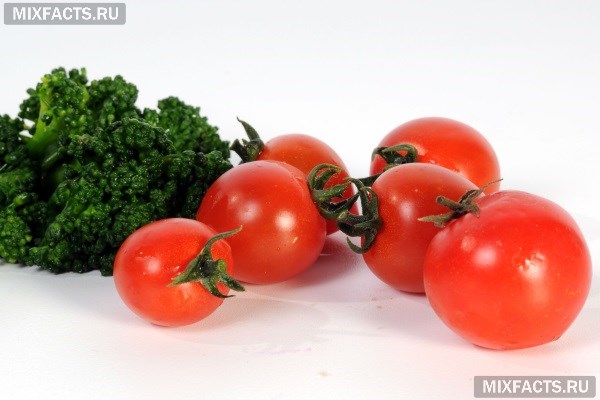 Какой витамин содержится в помидорах в большом количестве? 
