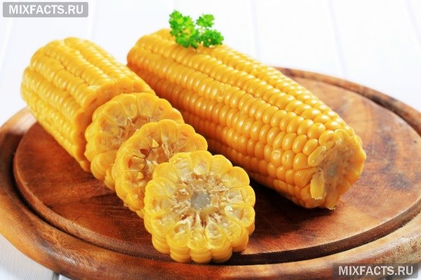 Полезные свойства вареной кукурузы 