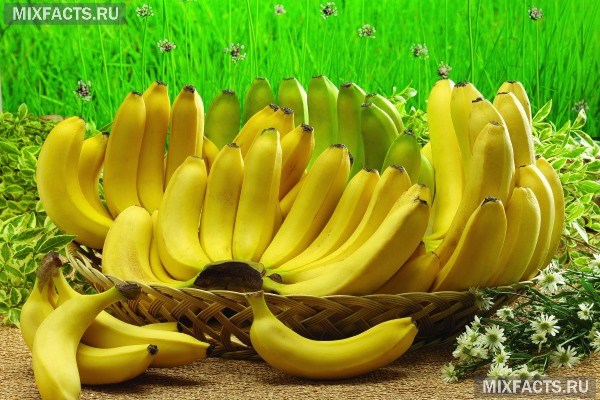 Какие витамины содержит банан? 