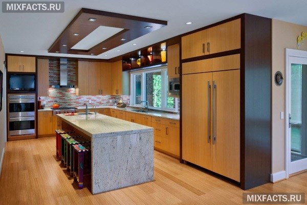 Какой лучше сделать потолок на кухне? 