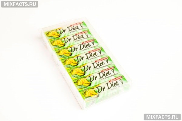 Жевательная резинка для похудения Diet Gum, Slim Gum, Dr. Diet