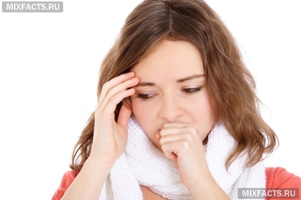 Почему сухой кашель долго не проходит у взрослого? 