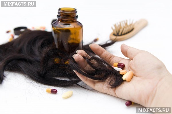 Выпадение волос и дефицит витаминов
