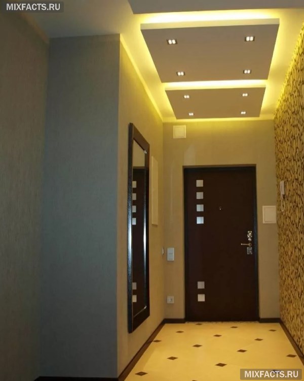 Идеи освещения натяжного потолка в различных помещениях квартиры 