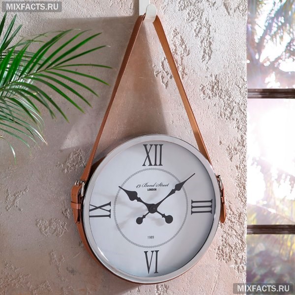 Оригинальные настенные часы с фото и описанием стилей