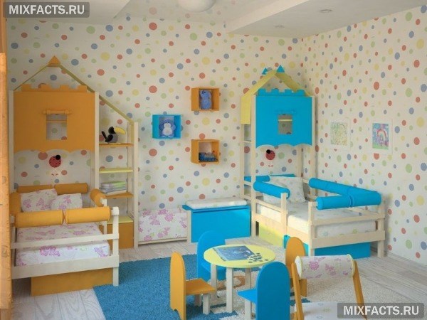 Особенности ремонта детской комнаты – дизайн и выбор материалов 