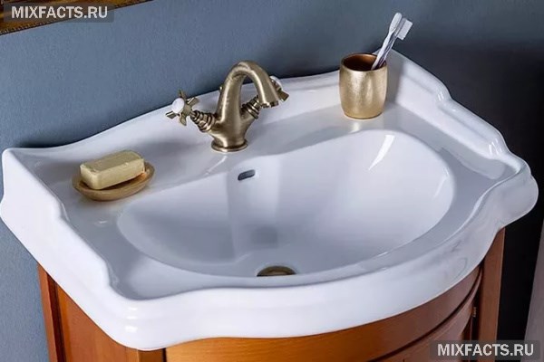 Керамическая раковина для кухни и ванны - установка, чистка, реставрация  
