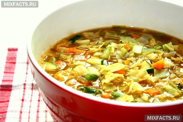 Капустный суп для похудения 