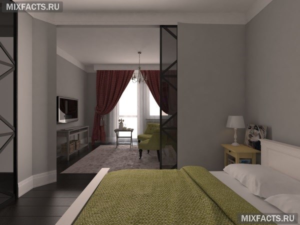 Особенности дизайна проходной комнаты в квартире