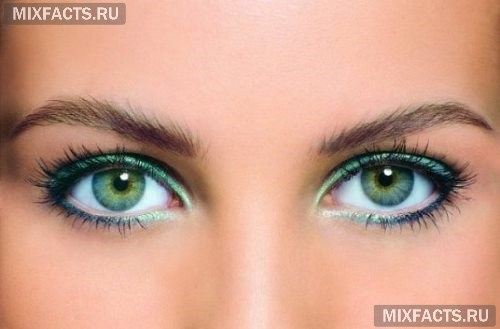 идеи макияжа для зеленых глаз