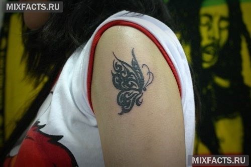 племенные татуировки для девушки