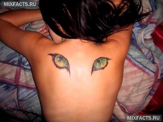 глаза животного татуировка