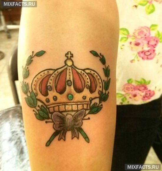 значение короны татуировки