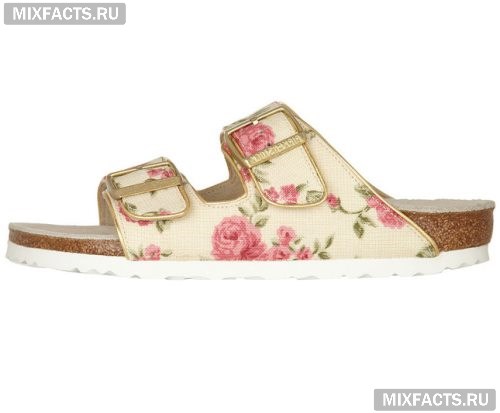 женская обувь с цветочным принтом 