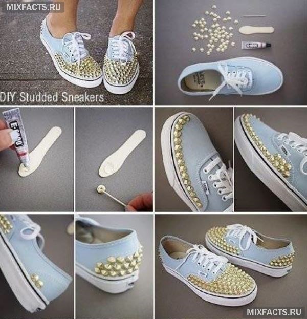 как преобразить старую обувь