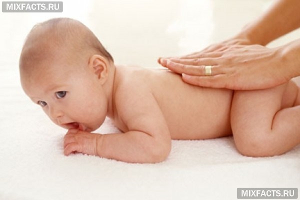 массаж для новорожденных