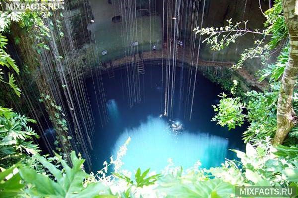 достопримечательности Мексики подземные озера сеноты мексики